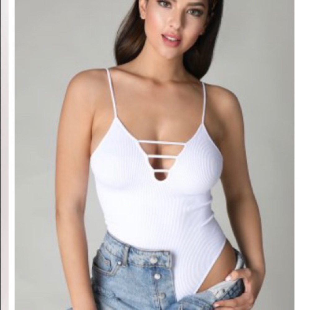 Ribbed Ladder Bodysuit